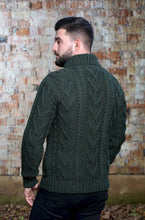 Load image into Gallery viewer, Men's Shawl Collar Merino Wool Cowboy Sweater