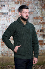 Load image into Gallery viewer, Men&#39;s Shawl Collar Merino Wool Cowboy Sweater

