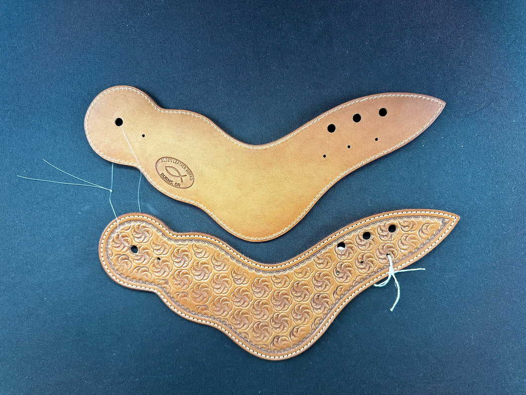 Leather Dove Wing Spur Straps