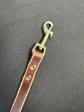 Load image into Gallery viewer, Latigo Dog Leash by Quirt and Cinch
