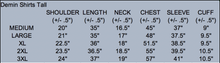Load image into Gallery viewer, Denim Long Sleeve Pearl Snap Shirts- Regular and Tall