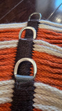 Load image into Gallery viewer, Orange and Natural Mohair Cinch