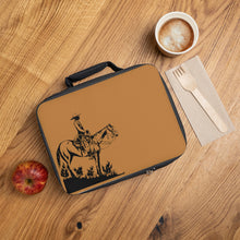 Load image into Gallery viewer, Bridle Horse Brown Lunch Bag