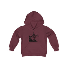 Load image into Gallery viewer, Dave Holl Bridle Horse Youth Heavy Blend Hooded Sweatshirt
