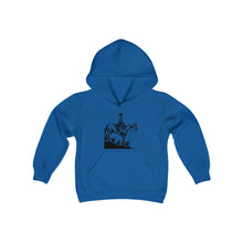 Load image into Gallery viewer, Dave Holl Bridle Horse Youth Heavy Blend Hooded Sweatshirt
