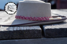 Load image into Gallery viewer, Adjustable Horsehair Hatband, 5 Strand, Single Tassel
