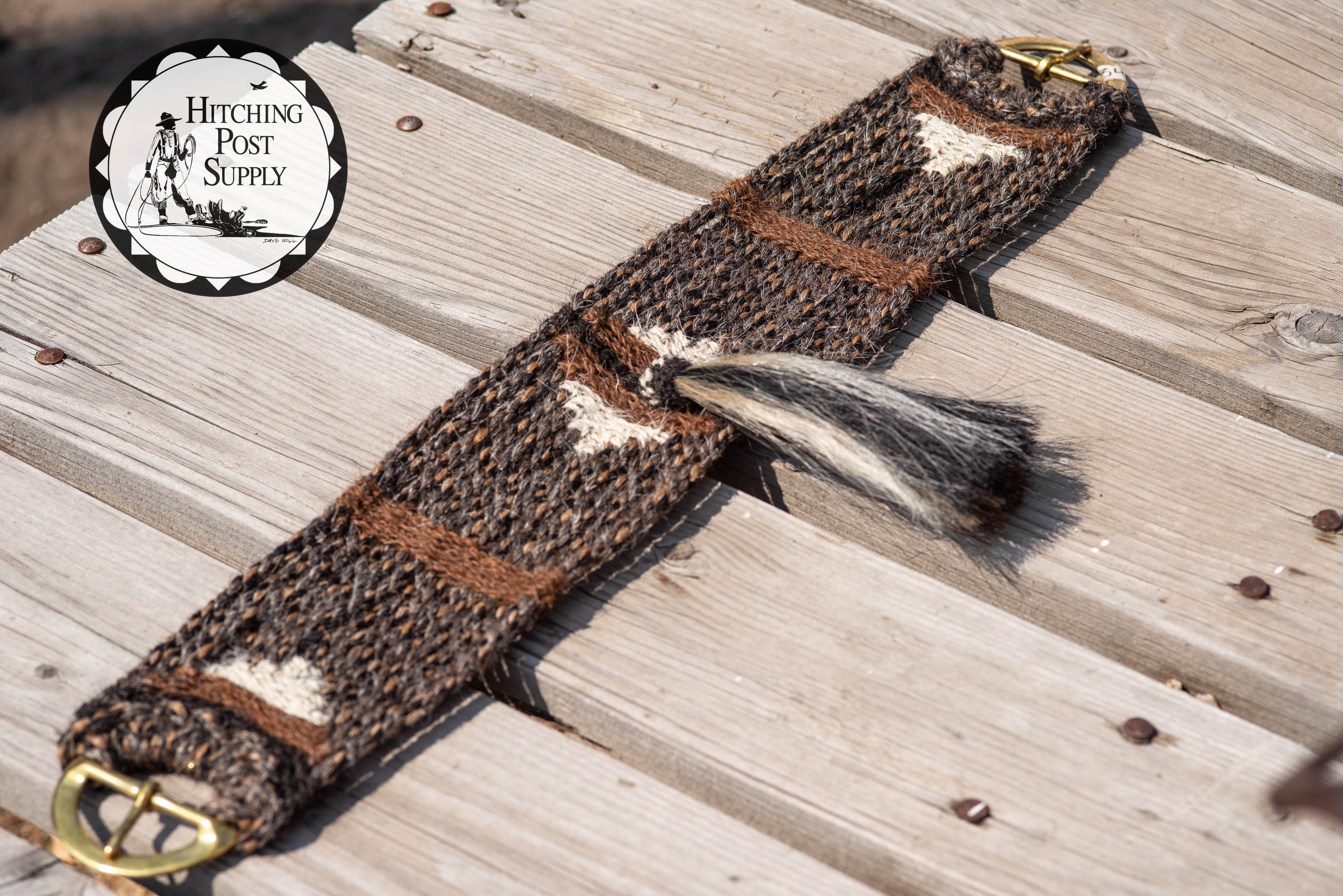 34" Horsehair Cinch (14 strand) Hitching Post Supply