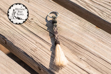 Load image into Gallery viewer, Braided Horsehair Key Ring- 6 inches
