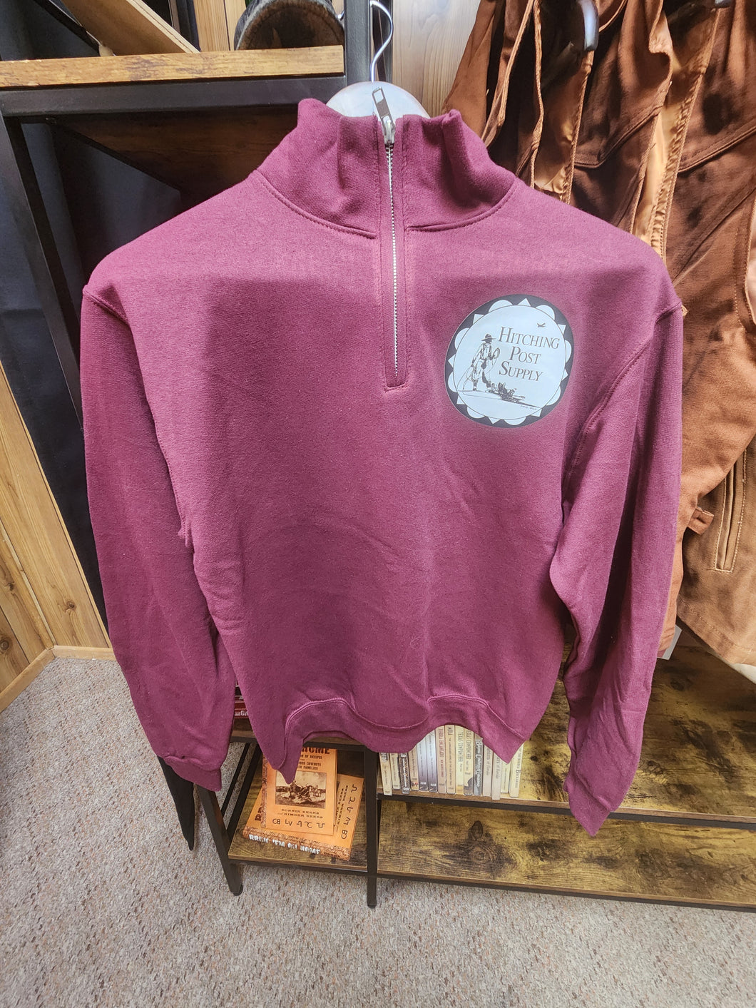 Cowboy Stuff, You Coming...? Maroon Pullover