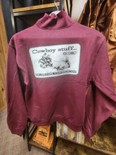 Load image into Gallery viewer, Cowboy Stuff, You Coming...? Maroon Pullover
