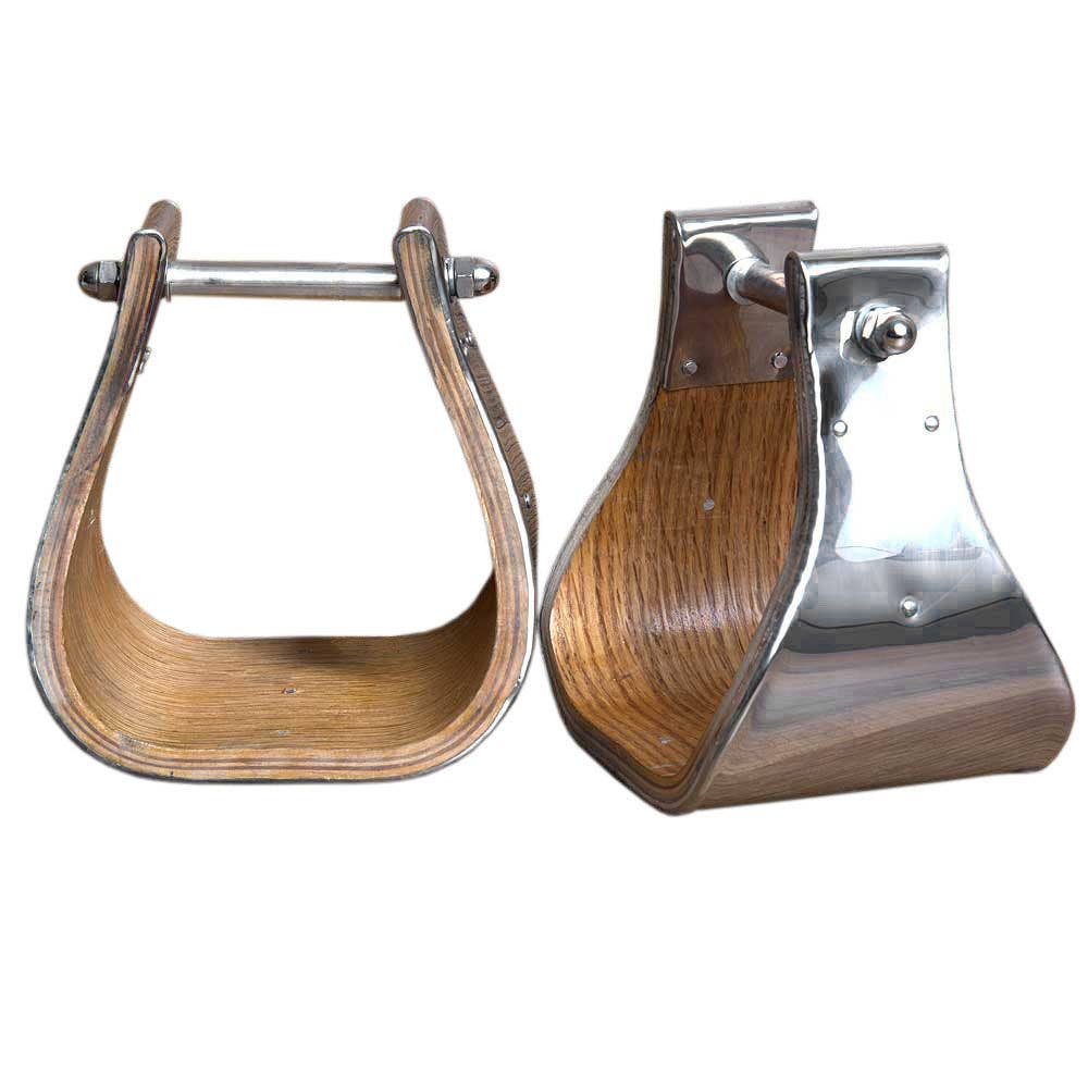 5 inch Wooden Stirrups