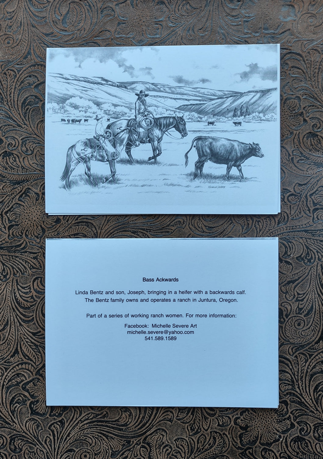 Women in Ranching Cards by Michelle Severe