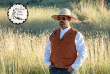 Load image into Gallery viewer, Canvas Cowboy Vest
