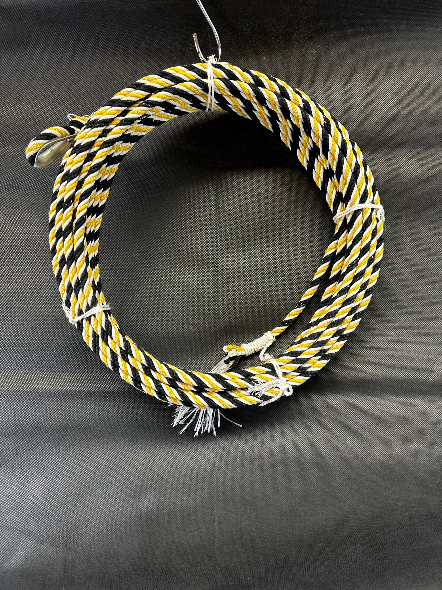 Waxed COLORED Cotton rope 5/16 60ft