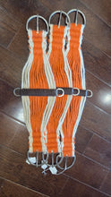 Load image into Gallery viewer, Orange and Natural Mohair Cinch
