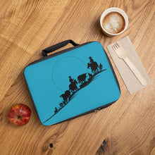 Load image into Gallery viewer, Full Moon Turquoise Lunch Bag

