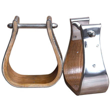 Load image into Gallery viewer, 3 inch Wooden Stirrups
