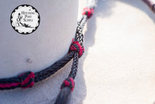Load image into Gallery viewer, Adjustable Horsehair Hatband, 3 Strand, Double Tassel
