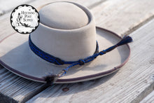 Load image into Gallery viewer, Adjustable Horsehair Hatband, 7 Strand, Double Tassel
