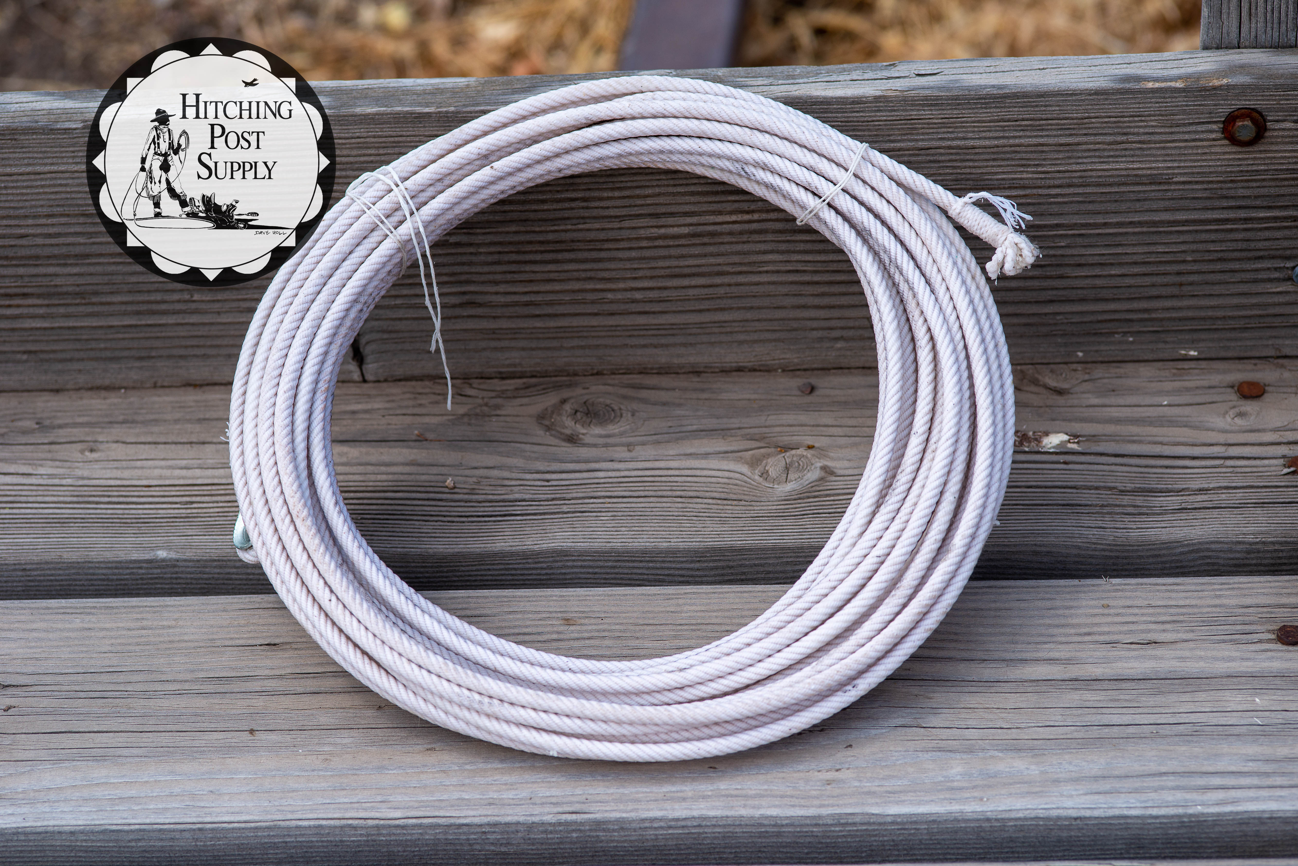 Waxed Cotton Rope, 5/16, 65 foot Hitching Post Supply