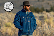 Load image into Gallery viewer, Wyoming Traders Lined Denim Men&#39;s Coat

