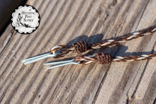 Load image into Gallery viewer, Cotter Pin Horsehair Stampede Strings, Single Tassel
