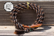Load image into Gallery viewer, Mane Hair Mecate, 1/4 inch, 22 foot
